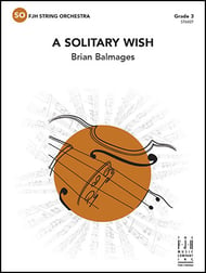 A Solitary Wish Orchestra sheet music cover Thumbnail